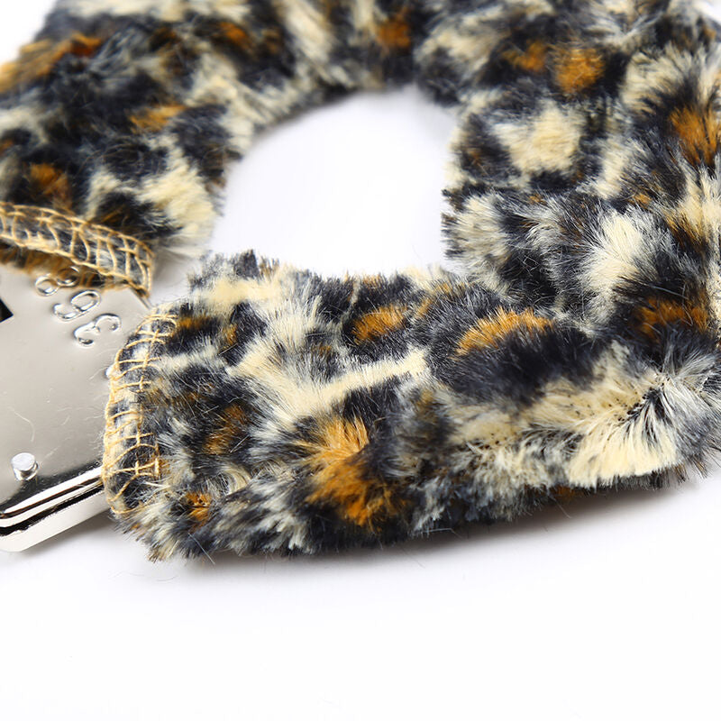 Comprar OHMAMA FETISH Esposas Metal Con Pelitos Tigre – Diseño Divertido Para Explorar Nuevas Sensaciones-Noxtic
