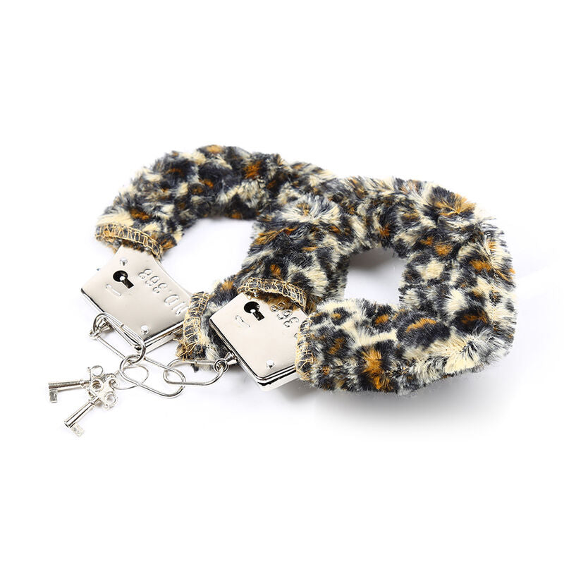 Comprar OHMAMA FETISH Esposas Metal Con Pelitos Tigre – Diseño Divertido Para Explorar Nuevas Sensaciones-Noxtic