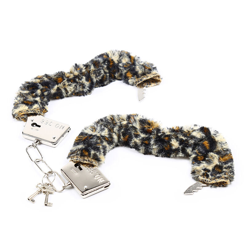 Comprar OHMAMA FETISH Esposas Metal Con Pelitos Tigre – Diseño Divertido Para Explorar Nuevas Sensaciones-Noxtic