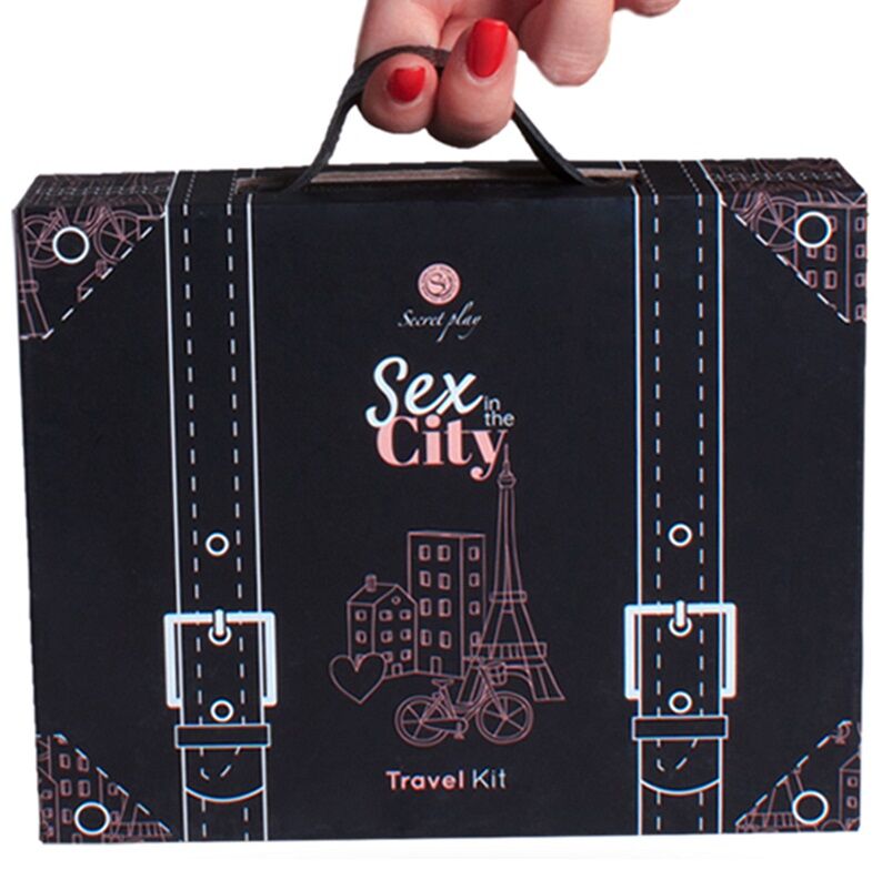 Comprar SECRETPLAY Sex In The City Travel Kit – Kit Erótico Compacto Para Escapadas Románticas-Noxtic