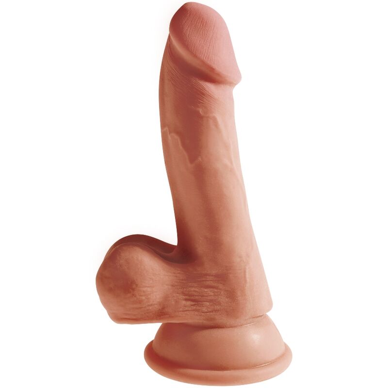 Comprar KING COCK Plus 3D Dildo Con Testículos 17 Cm – Diseño Ergonómico Para Placer Auténtico-Noxtic