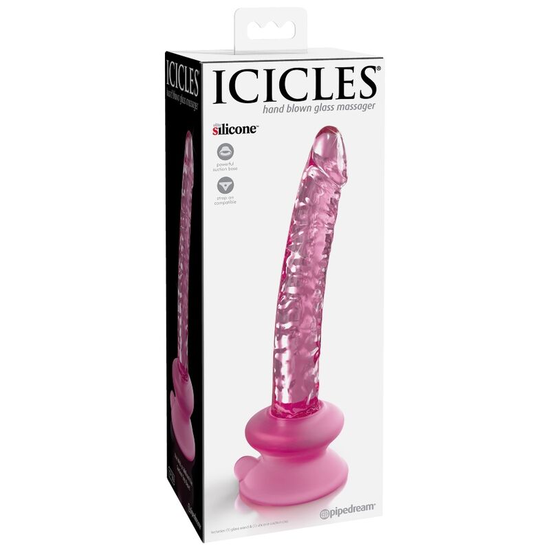 Comprar ICICLES N 86 Dildo De Vidrio Con Ventosa – Diseño Elegante Para Experiencias Únicas-Noxtic