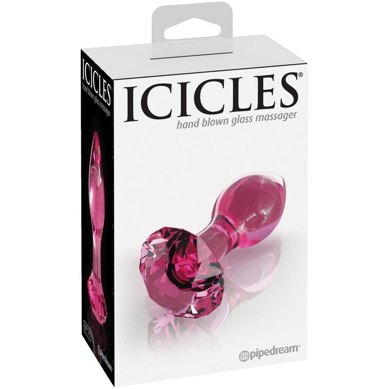 Comprar ICICLES N 79 Plug Anal Vidrio – Juguete Erótico Con Diseño Artesanal Elegante-Noxtic