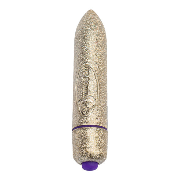 Comprar ROCKS-OFF RO-80 MM Bala Vibradora Gold 7 V – Potente Vibración Acuática Con Diseño Elegante-Noxtic