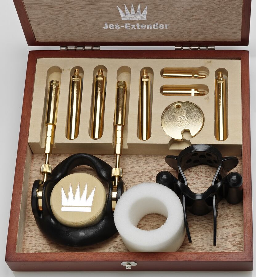 Comprar JES-EXTENDER Bañado En Oro – Dispositivo Eficaz Para Aumento Gradual Y Cómodo-Noxtic