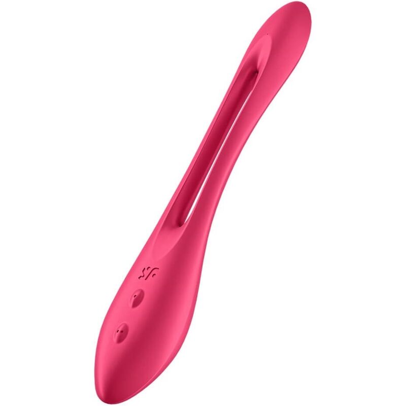 Comprar Satisfyer Elastic Joy Multivibrador Rojo – Vibrador Versátil Con Doble Motor Para Estimulación Personalizada-Noxtic