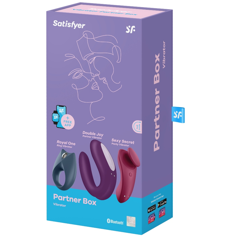 Satisfyer Partner Box 3 – Set Perfecto Para Momentos Íntimos Confortables