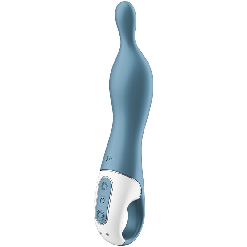 Comprar Satisfyer A-Mazing 1 Vibrador Punto A Azul – Diseño Ergonómico Para Estimulación Profunda-Noxtic