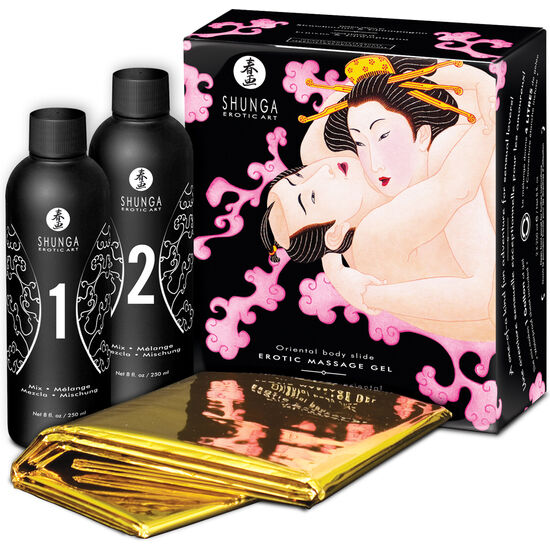 Comprar SHUNGA Gel De Masaje Erótico Fresas Y Cava – Experiencia Sensual Con Aroma Exótico-Noxtic