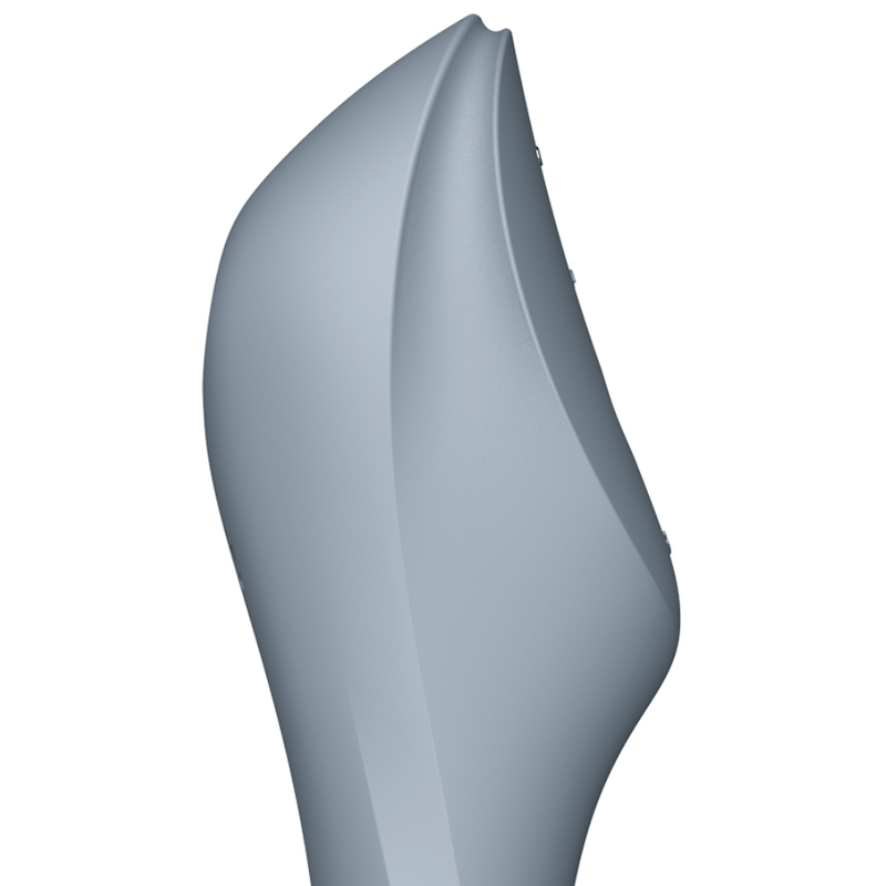 Comprar Satisfyer Curvy Trinity 3 Gris – Estimulador Recargable Con Diseño Elegante Y Versátil-Noxtic