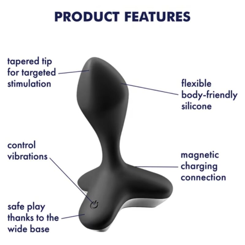 Satisfyer Game Changer Plug Rosa – Vibrador Con Diseño Ergonómico Para Placer Intenso