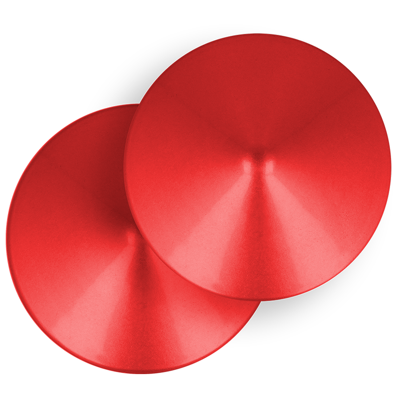 Comprar OHMAMA Fetish Pezoneras Circulo Rojo – Diseño Elegante Para Una Experiencia Sensorial Única-Noxtic