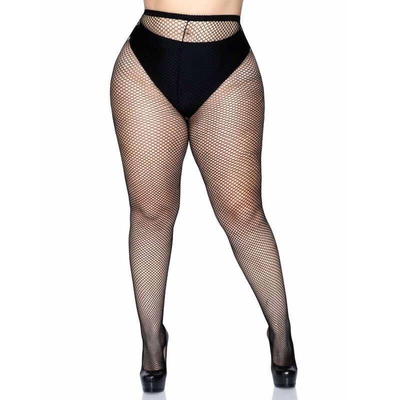 Comprar LEG AVENUE Medias En Red Talla Grande – Diseño Elegante Para Realzar Tu Feminidad-Noxtic