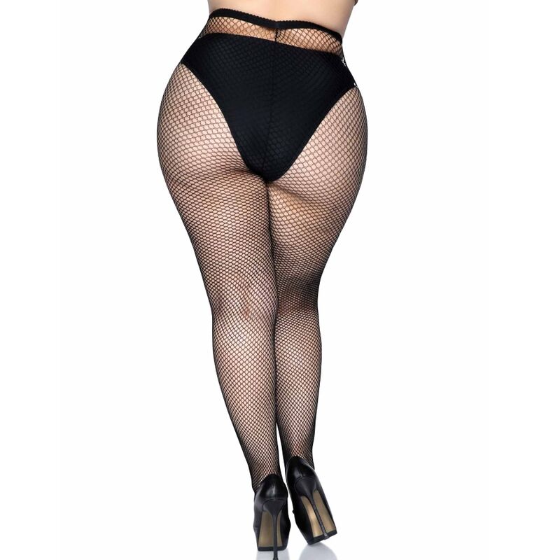 Comprar LEG AVENUE Medias En Red Talla Grande – Diseño Elegante Para Realzar Tu Feminidad-Noxtic