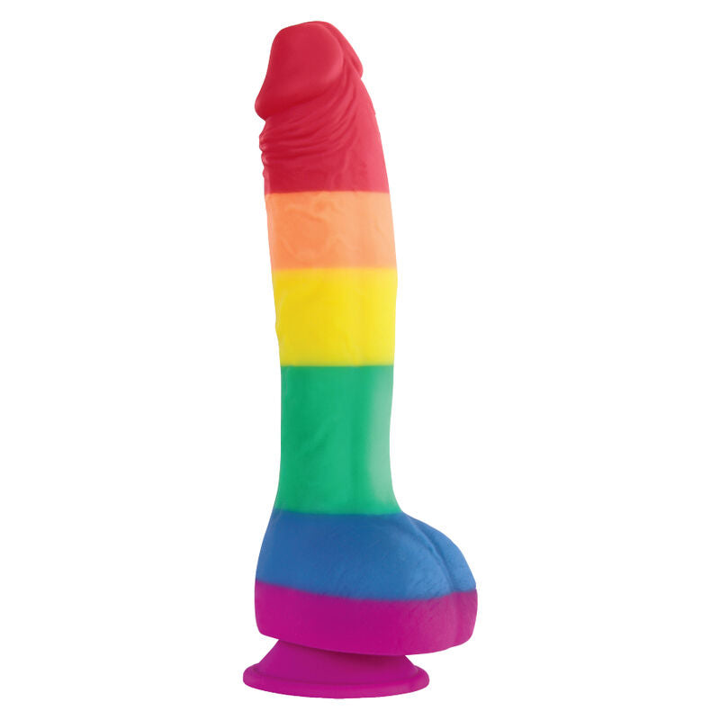 Comprar PRIDE Dildo Bandera LGBT 19 CM – Diseño Vibrante Para Celebrar La Diversidad-Noxtic