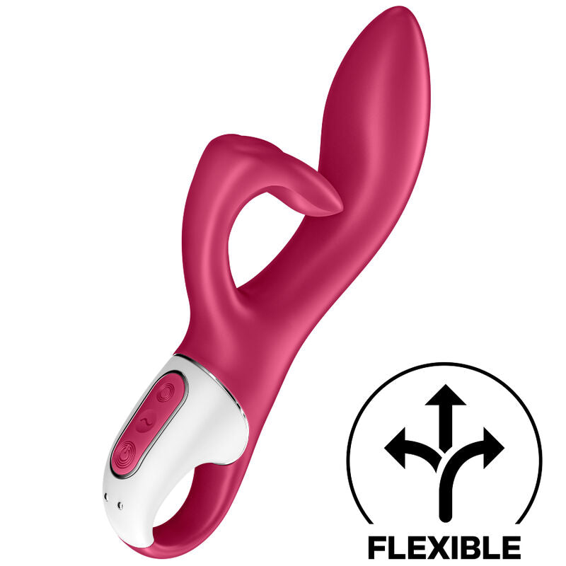 Comprar Satisfyer Embrace Me Vibrador Rojo – Diseño Ergonómico Con Silicona Médica Para Placer Intenso-Noxtic