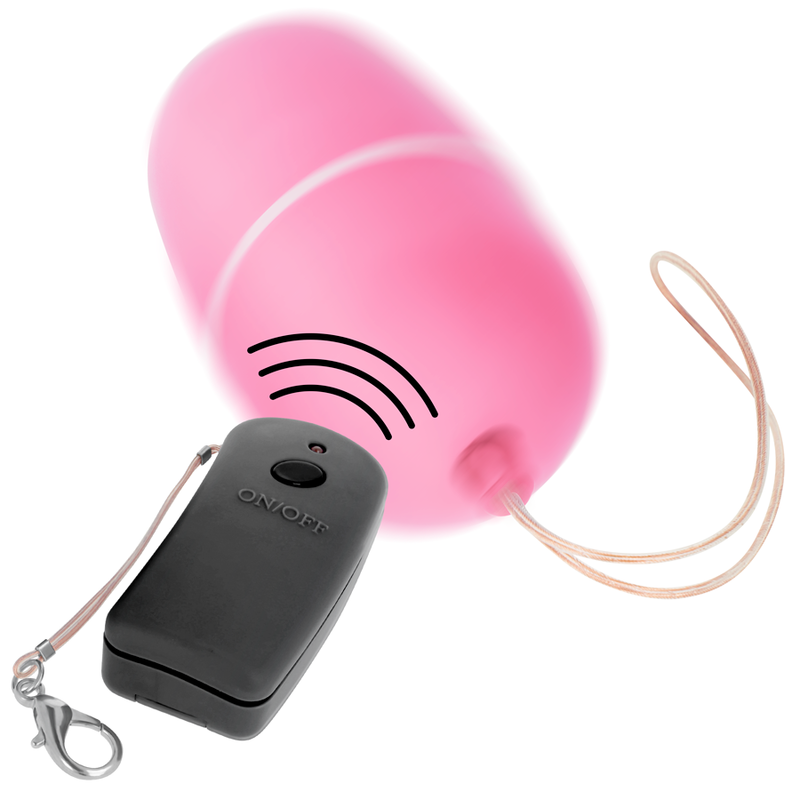 Comprar ONLINE Huevo Vibrador Con Mando Control Remoto Rosa – Estimulador Inalámbrico Para Placer Compartido-Noxtic