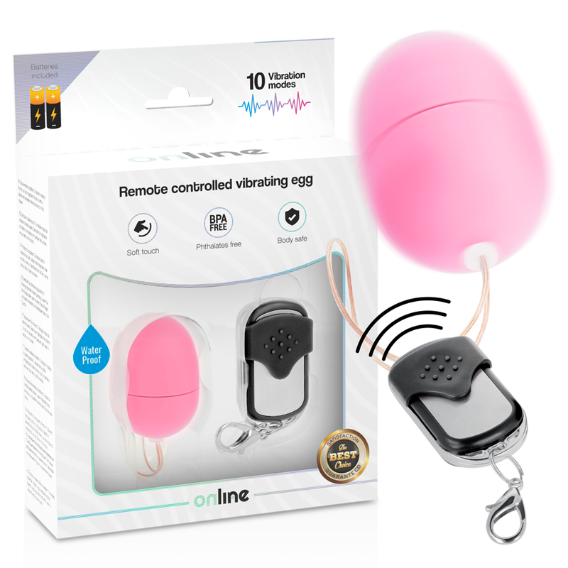Comprar ONLINE Huevo Vibrador Control Remoto S Rosa – Diseño Innovador Para Placer Compartido-Noxtic
