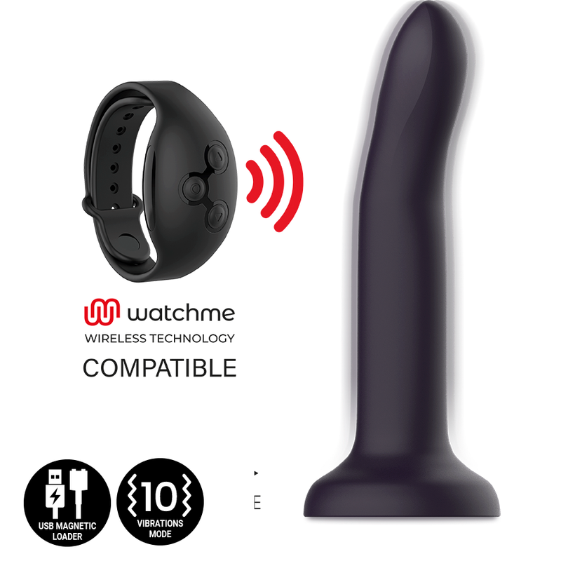 Comprar MYTHOLOGY Duman Mystic Dildo L – Vibrador Recargable Con Tecnología Compatible Watchme-Noxtic