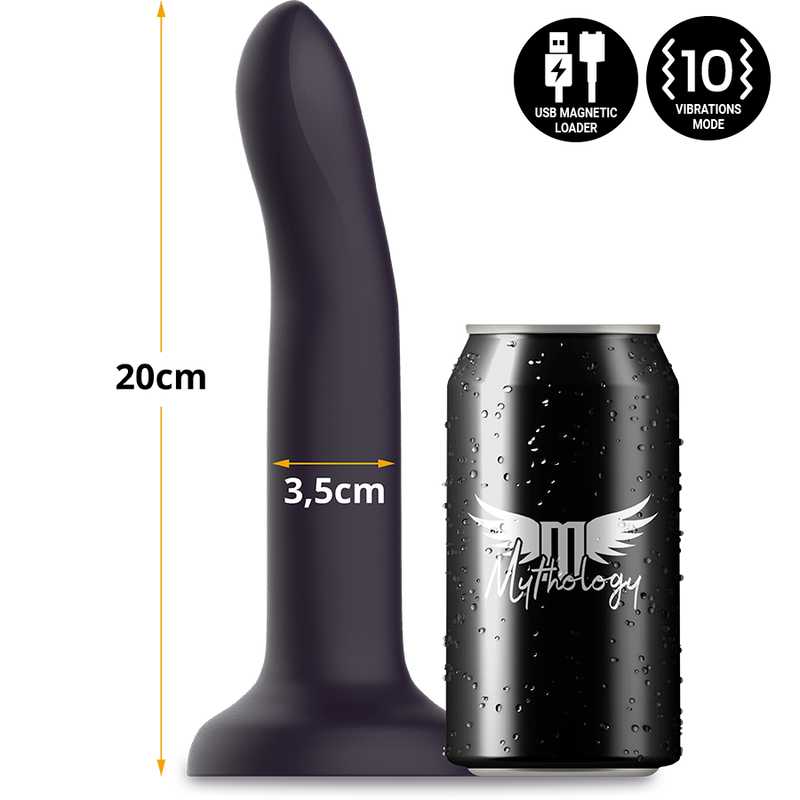 Comprar MYTHOLOGY Duman Mystic Dildo L – Vibrador Recargable Con Tecnología Compatible Watchme-Noxtic