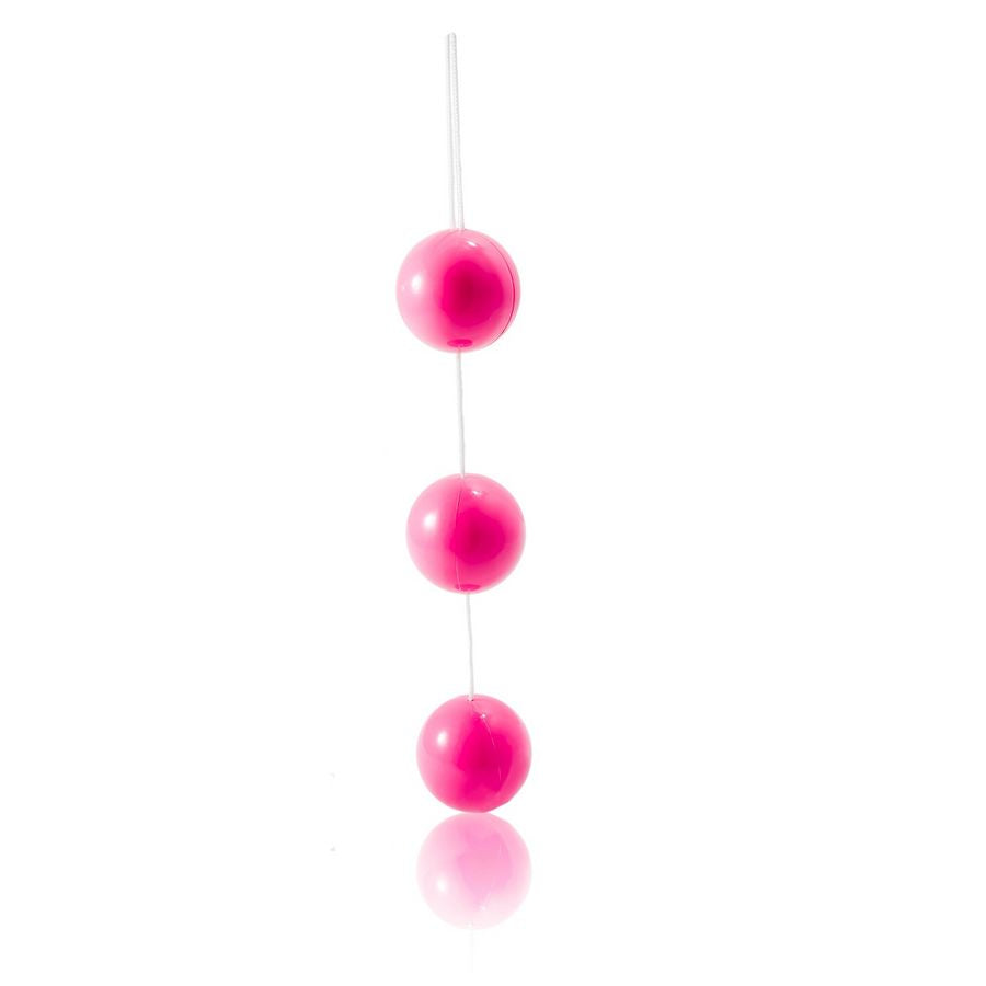 Comprar BAILE Tira Bolas Anales Rosas ABS – Suaves Bolas Chinas Para Placer Con Anilla De Control-Noxtic