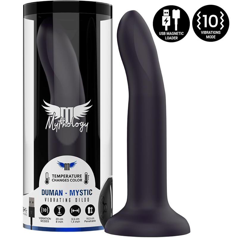 Comprar MYTHOLOGY Duman Mystic Dildo L – Vibrador Recargable Con Tecnología Compatible Watchme-Noxtic