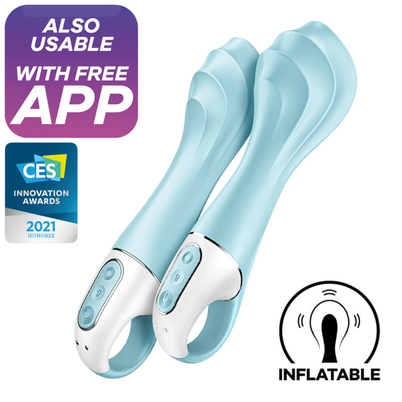 Comprar Satisfyer Air Pump Vibrator 5 Plus – Vibrador Inflable Con Estimulación Personalizada-Noxtic