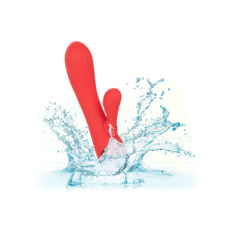 CALEXOTICS Palisades Passion Red – Vibratore ricaricabile con design ergonomico