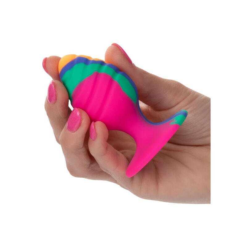 Comprar CALEXOTICS Plug Anal Cheeky Mediano Swirl – Diseño Ergonómico Con Base De Ventosa Para Uso Versátil-Noxtic
