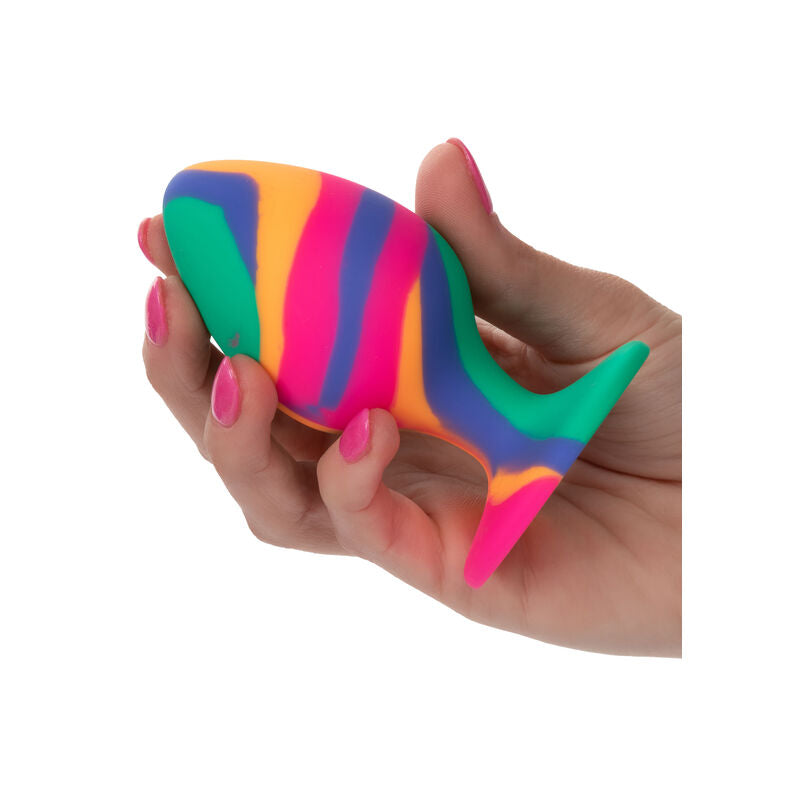Comprar CALEXOTICS Cheeky Large Tie-Dye Plug – Diseño Atractivo Para Exploración Sensorial-Noxtic