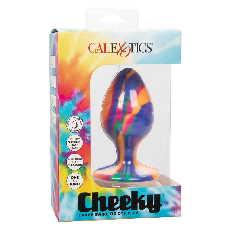 Comprar CALEXOTICS Cheeky Large Swirl Plug – Diseño Cónico Con Inserción Cómoda y Placentera-Noxtic
