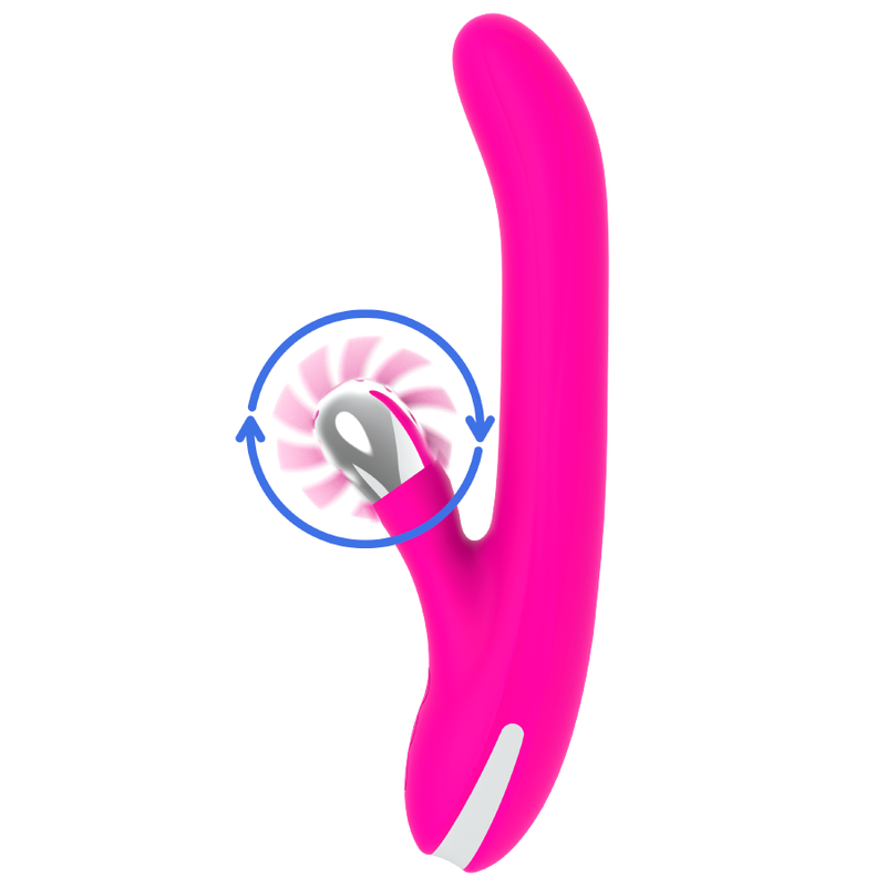 Comprar DIVERSIA Bunny Rotation 24 CM – Vibrador Recargable Con Diseño Elegante Y Funcionalidad Avanzada-Noxtic