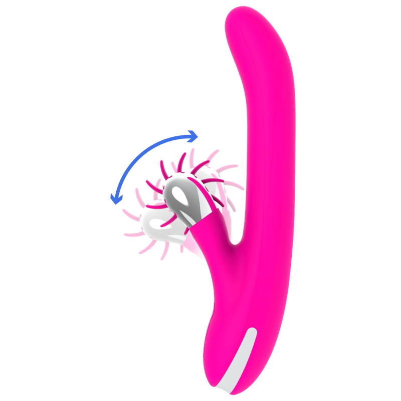 Comprar DIVERSIA Bunny Rotation 24 CM – Vibrador Recargable Con Diseño Elegante Y Funcionalidad Avanzada-Noxtic