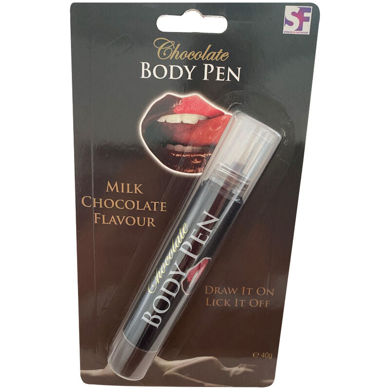 Comprar SPENCER & FLEETWOOD Chocolate Body Pen – Bolígrafo Comestible Para Creatividad Intima-Noxtic