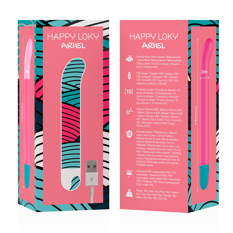 Comprar HAPPY LOKY Ariel Vibrador Punto G – Vibrador Recargable Con Diseño Elegante Y Funcional-Noxtic