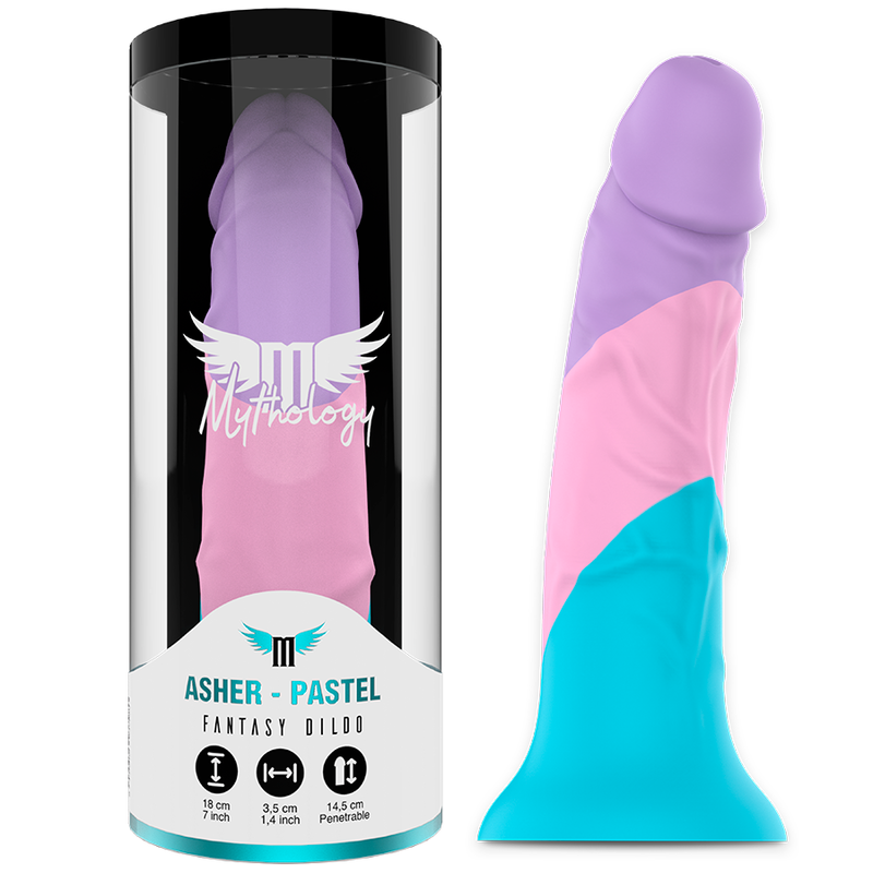 Comprar MYTHOLOGY Asher Pastel Dildo – Diseño Elegante Para Experiencia Única De Placer-Noxtic