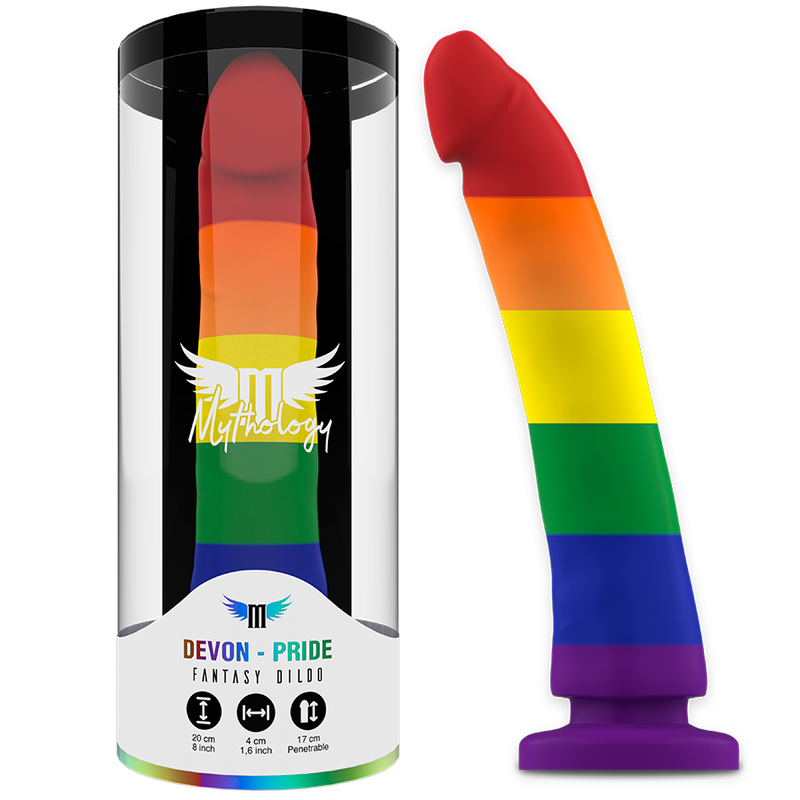 Comprar MYTHOLOGY Devon Pride L – Diseño Atractivo En Silicona Hipoalergénica Para Placer Inigualable-Noxtic