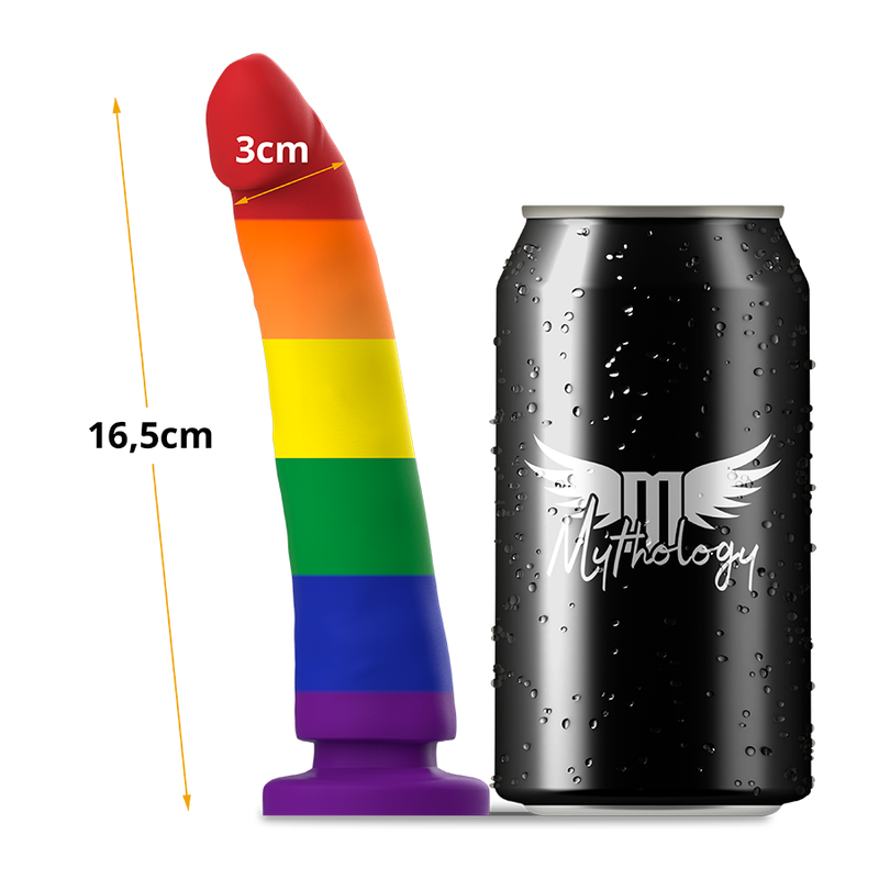 Comprar MYTHOLOGY Devon Pride Dildo M – Diseño Único Con Estética Vibrante Para Placer Personalizado-Noxtic