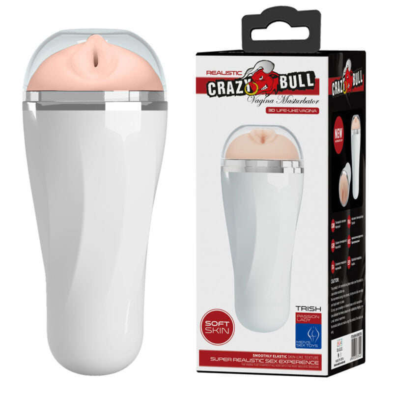 Comprar CRAZY BULL Trish Masturbador 3D – Diseño Realista Para Experiencias De Placer Únicas-Noxtic