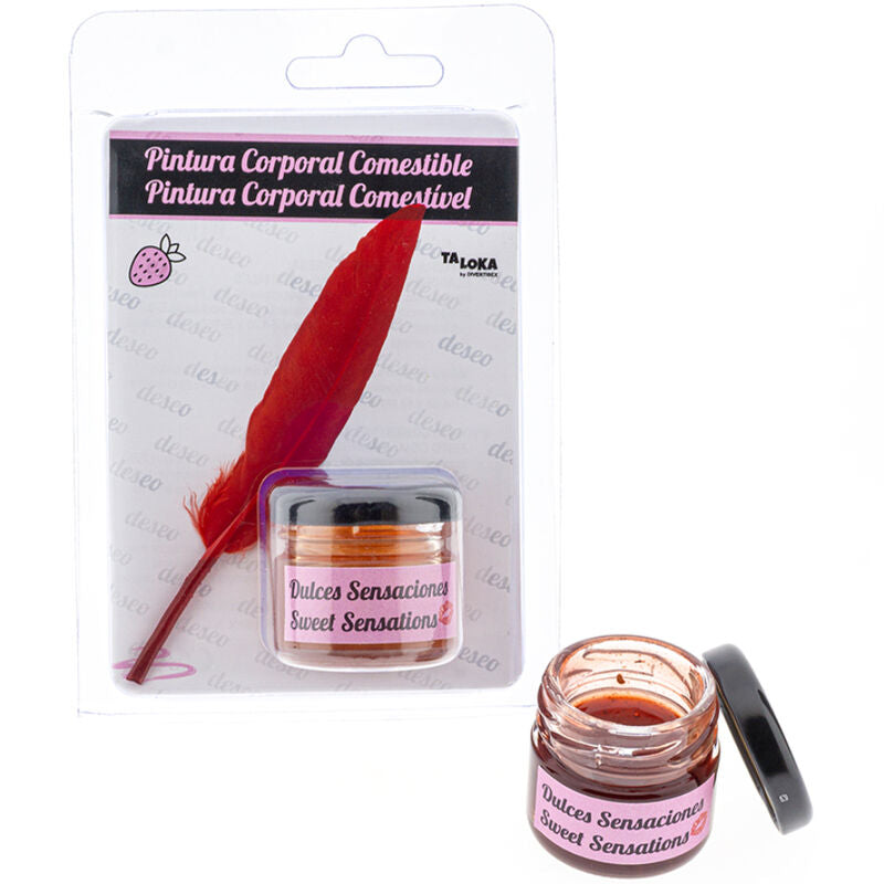 Comprar TALOKA Pintura Comestible De Fresa – Sabor Natural Para Creatividad Y Placer Sensorial-Noxtic