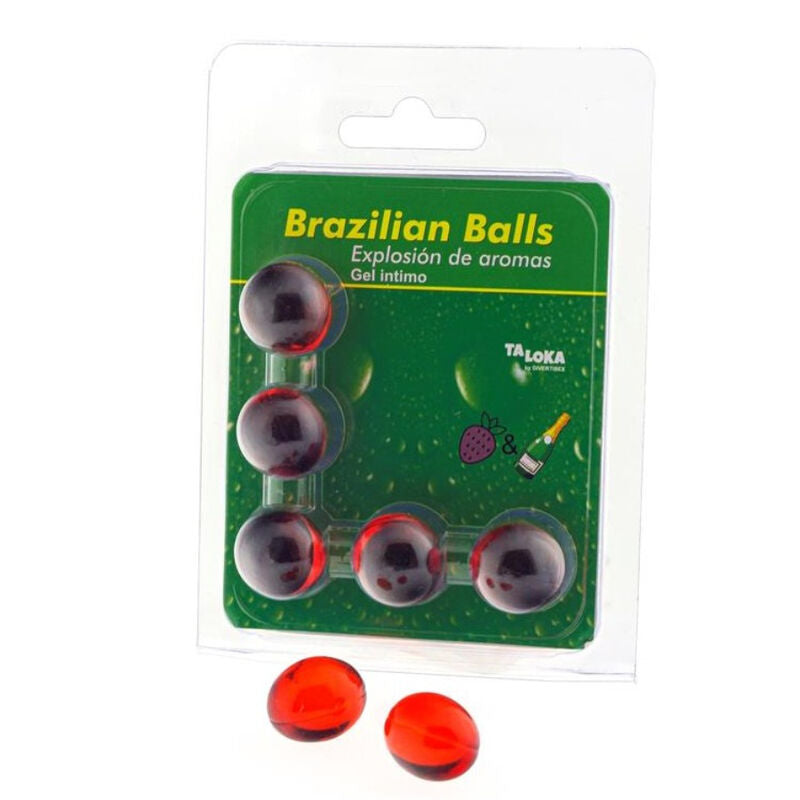 Comprar TALOKA Gel Íntimo Fresas Y Champán – Experiencia Sensorial Con Aroma Atractivo Y Placer Discreto-Noxtic
