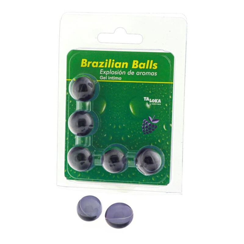 Comprar TALOKA Gel Íntimo Frutas Del Bosque – Bolas Brasileñas Para Placer Sensorial-Noxtic