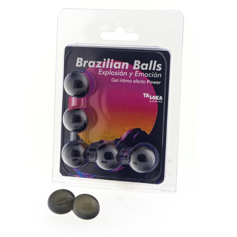 Comprar TALOKA Gel Excitante Brazilian Balls – Experiencia Sensorial Única Con Aromatizante Intensivo-Noxtic