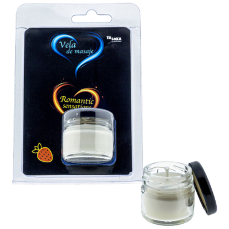Comprar TALOKA Vela De Masaje Fresa – Fragancia Dulce Con Aceite Nutritivo Para Experiencia Sensorial-Noxtic