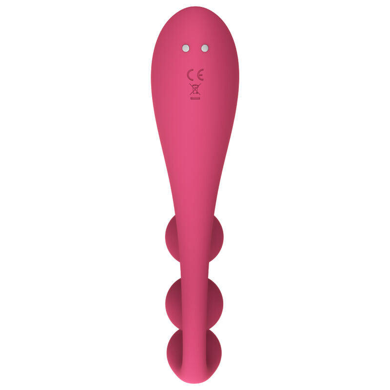 Satisfyer Tri Ball 1 Rosso – Multivibratore con stimolazione simultanea di più aree