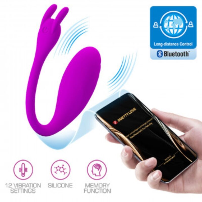 Comprar Pretty Love Catalina Masajeador Con Control App Lila – Diseño Innovador Para Conexión Remota-Noxtic