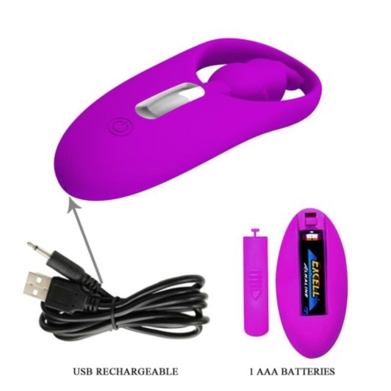 Comprar Pretty Love Wild Rabbit – Estimulador Con Control Remoto Para Placer Discreto-Noxtic