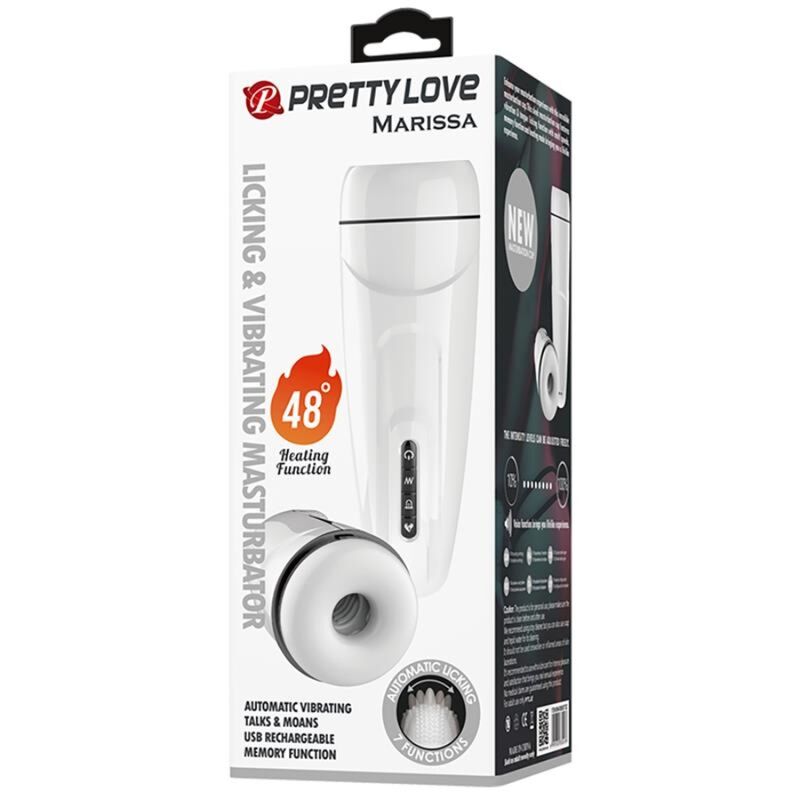 Comprar Pretty Love Marissa – Masturbador Masculino Con Vibración Y Calor Innovador-Noxtic
