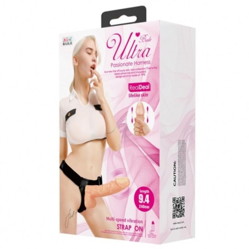 Comprar BAILE Ultra Passionate Harness 24 Cm Natural – Arnés Ajustable Para Comodidad Y Libertad Sensorial-Noxtic
