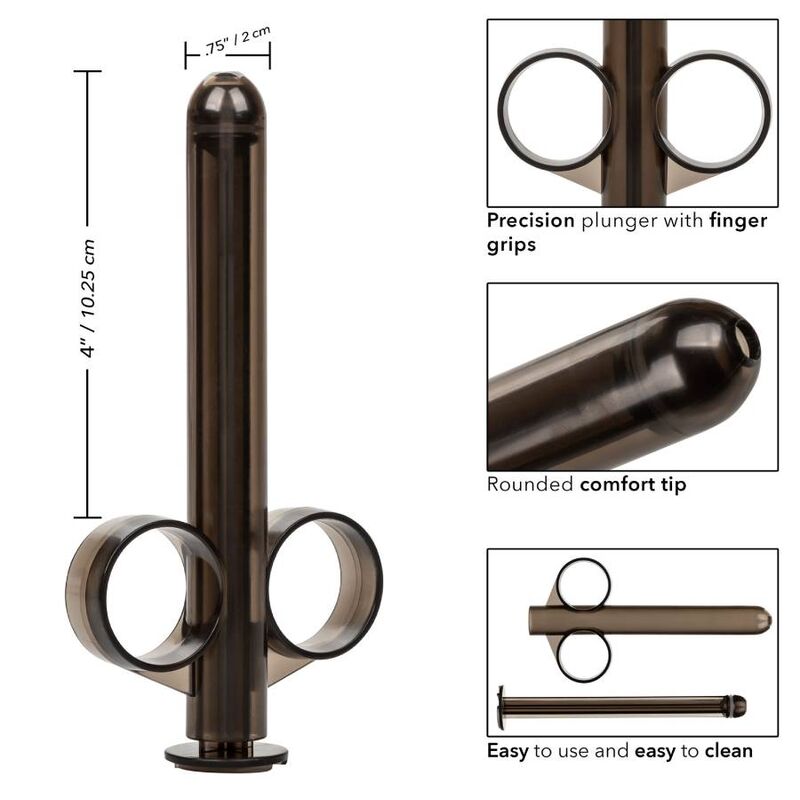 Comprar CALEXOTICS XL Lube Tube Negro – Tubo de Lubricante Para Aplicación Precisa y Cómoda-Noxtic